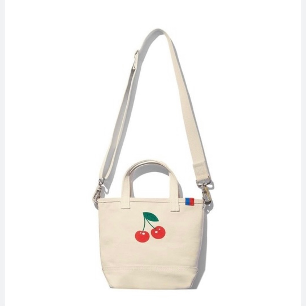 Kule Mon Cherry Bucket Bag in Canvas